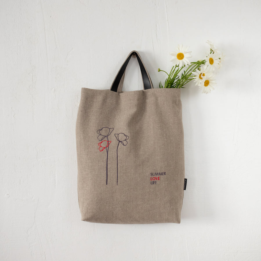 Natural linen bags from Rimalinum, Lithuania