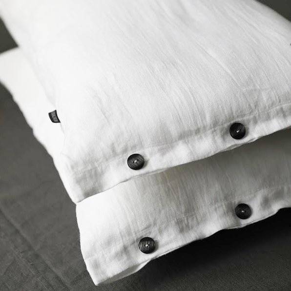 White linen pillocase from Lithuania